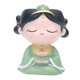 thumbnail image 4 of Head Planter Girl Figurita Decorativa Linda Maceta Para Interior Exterior Patio Verde, 4 of 5