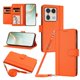 thumbnail image 1 of Funda Cartera para Motorola Edge 50 Ultra 5G con Bolsillo para Billetes, Naranja, 1 of 6
