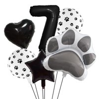 Antwhale - Juego De Globos De Película De Aluminio Con Estampado De Patas Negras De Antballena Con Globos