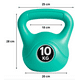 thumbnail image 2 of Pesa Rusa Kettlebell 10kg TURQUESA, 2 of 2