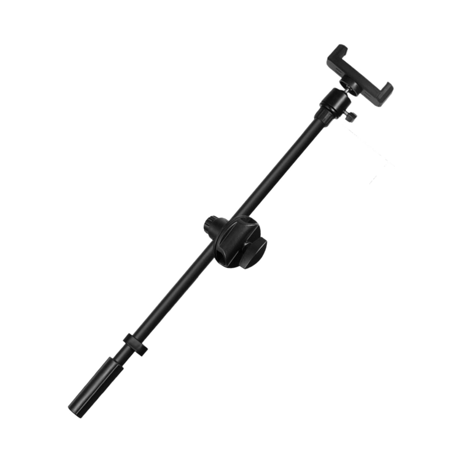 Bothyi - Adaptador De Montaje Para Soporte De Teléfono Con Clip De Micrófono Para Estudio Lives Stream Stages Performance Para Teléfono