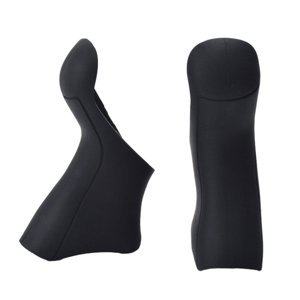 Ioensy - Cubierta De Palanca De Cambios Para Bicicleta, 1 Par, Cubierta De Capó De Palanca De Freno, Antideslizante, Color Negro, St 2400 3500
