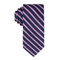 Corbata Tommy Hilfiger Para Hombre Con Diseño Básico Y Rayas Exóticas, Color Rosa Claro