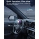 thumbnail image 3 of Ventilador clip coche pantalla LED 360° rotación portátil silencioso mini sin aspas 199 velocidades, 3 of 8