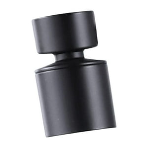 Genérico - Grifo De Cocina Aireador Ahorro De Agua Grueso Y Duradero Conveniente Para El Hogar 45 Grados Negro