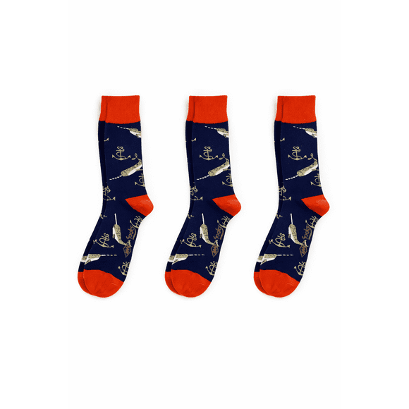 Pack Calcetines Hombre con diseño modelo crew