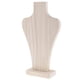 thumbnail image 5 of Busto de maniquí sin pintar de madera natural para exhibición de joyas de collar s-22.5cm, 5 of 5