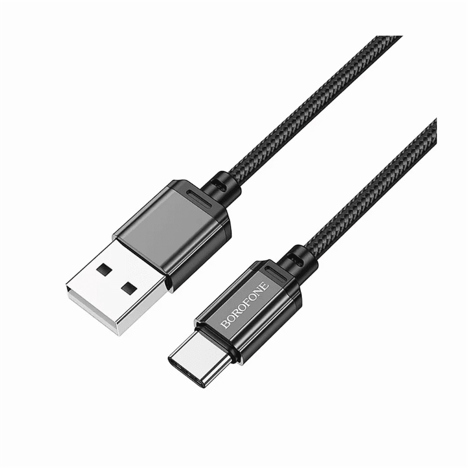 Cable Datos Tipo Usb-a A Usb-c - Reforzado Borofone Bx87