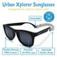 thumbnail image 2 of Gafas De Sol Para Bebés Polarizadas Con Protección Uva Y Uvb Negras, 2 of 7
