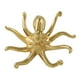 thumbnail image 1 of Pomo Para Armario, Muebles, Mesita De Noche Para Baño, Tirador Decorativo, Tirador De Latón, Pulpo, 4,8x3,8cm, 1 of 3