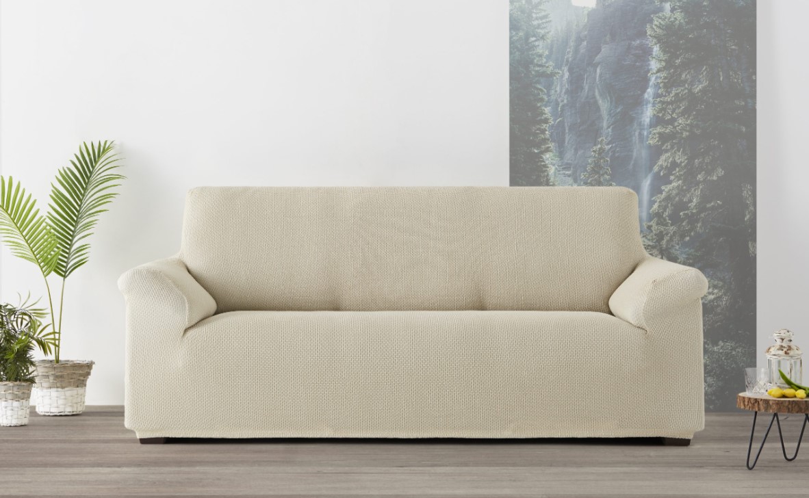 Zahr - Funda Bielastica 3 Cuerpos Bali Marfil