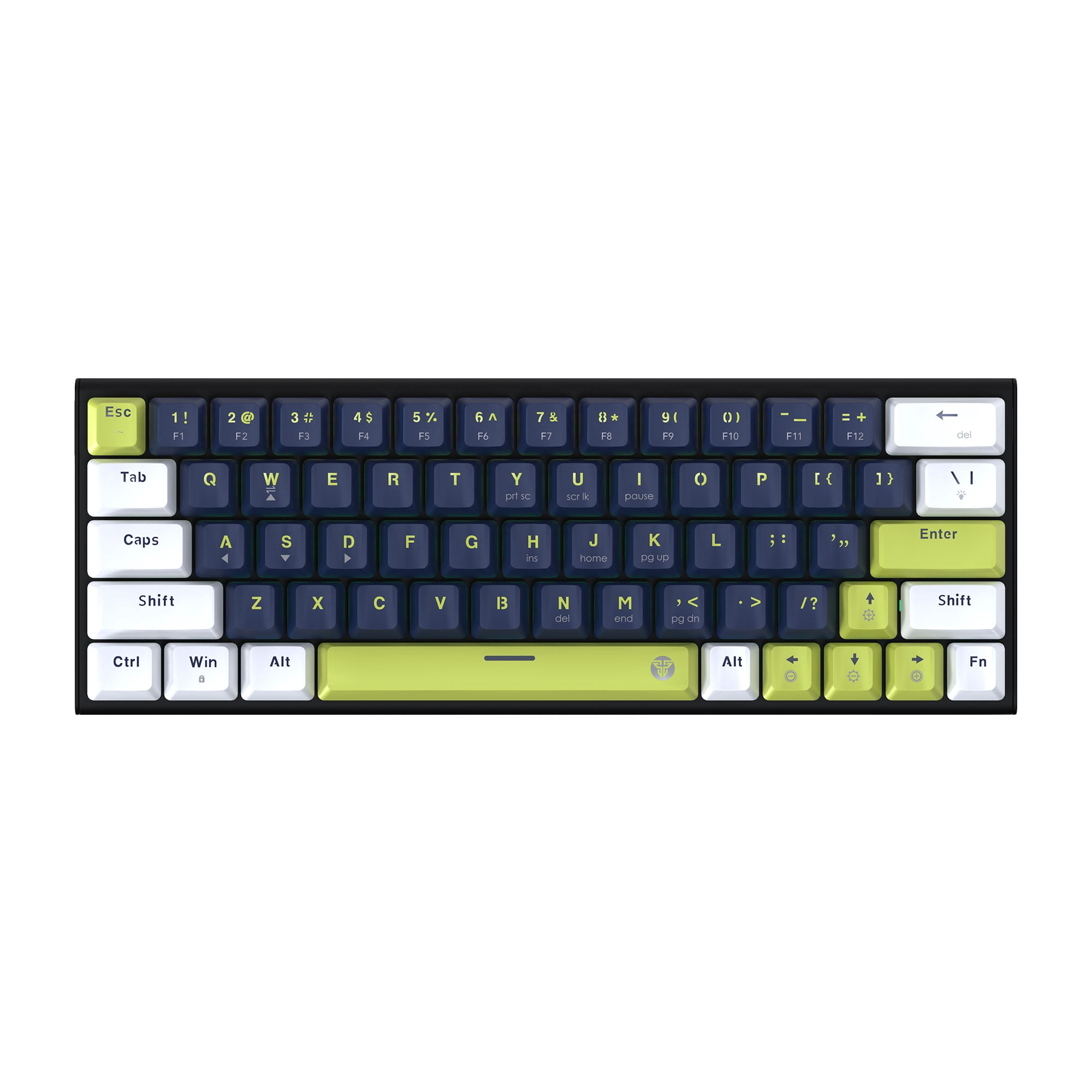 Teclado Fantech Mk874v2 Atom63 Mori Blue (switch Blue)
