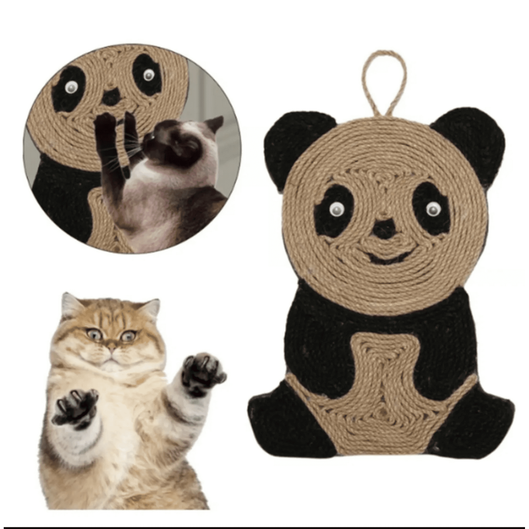 Genérico - Alfombra De Suelo De Tablero Rascador Para Gato De Sisal