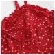 thumbnail image 4 of Vestido De Mujer Corto Rojo Puntos Lunar Con Tirantes Finos, 4 of 5