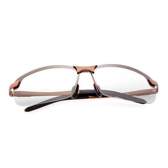 Gafas de sol YIMI fotocromáticas con montura marrón polarizada