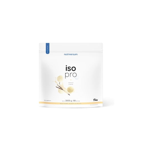 Proteina Iso Pro Vainilla 2000Gr 80 Servicios - Nutriversum