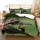thumbnail image 1 of Crocodile Animal Quilt Duvet Cover Set Bedspread Kids Double Queen Super 3-Piece Bedding Set, 1 of 5