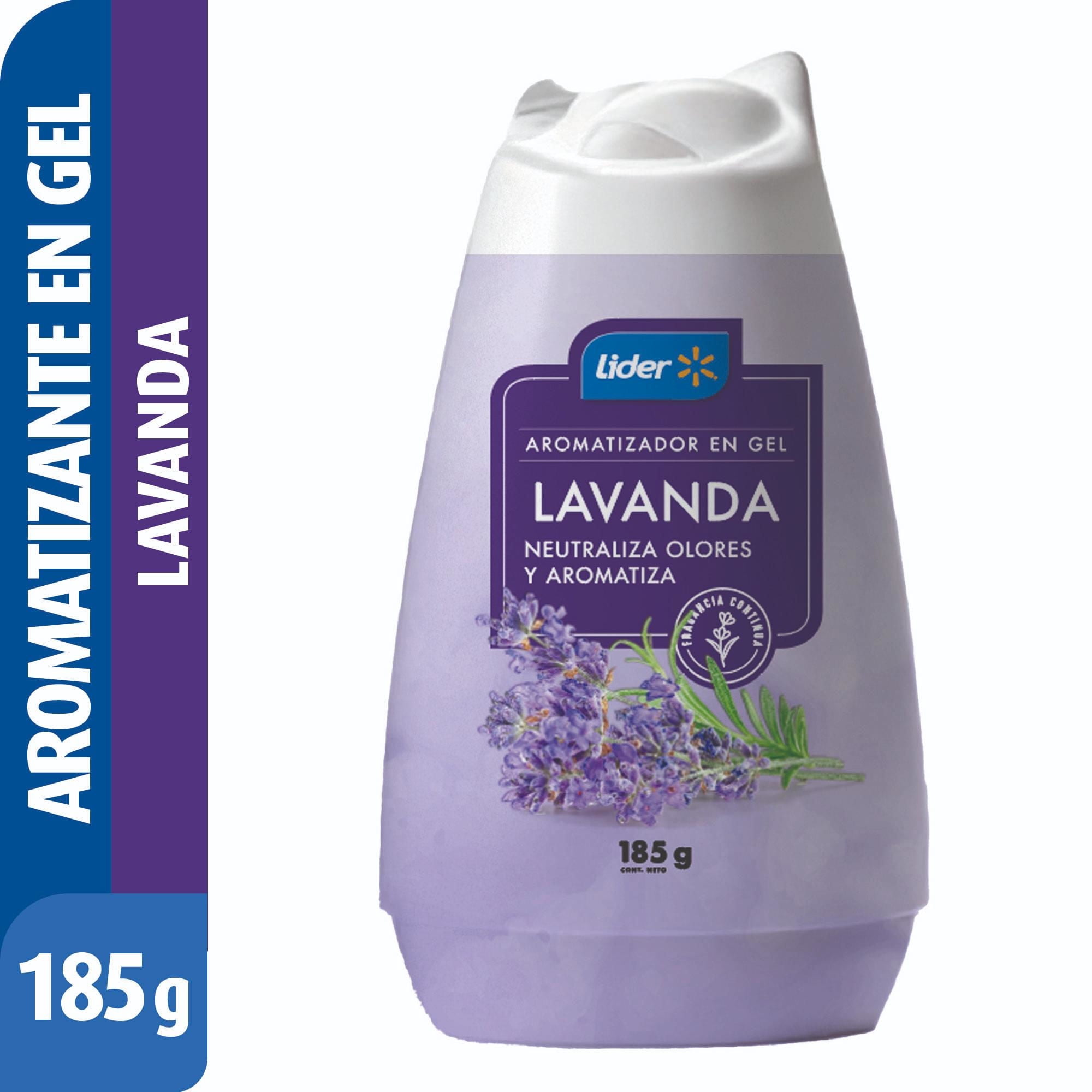 Aromatizante Ambiental Lavanda Cono En Gel 185 g Lider