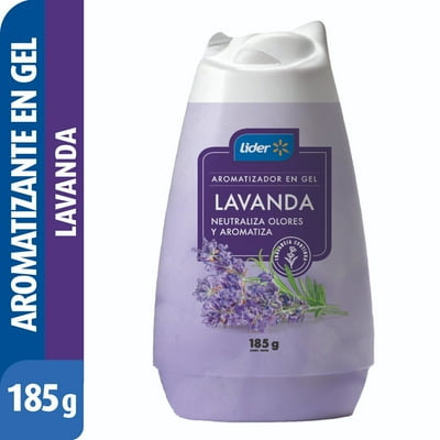 Aromatizante Ambiental Lavanda Cono En Gel 185 G Lider