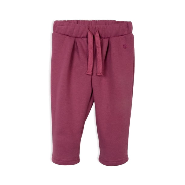Pantalón Buzo Bebé Niña Ciruela Pillin
