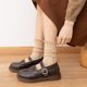 thumbnail image 4 of Xiao Hua Calcetines Cortos de Encaje con Borde de Hoja de Loto Lindos, Calcetines Náuticos de Punto de Algodón Delgado Neutro, Calcetines Acanalados Apilados con Borde de Hoja de Loto, 3 Pares, Caqui, 4 of 4