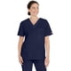 thumbnail image 1 of Scrub Top Dickies unisex con cuello en V, azul marino, talla XS, 1 of 7