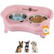 thumbnail image 1 of Neater Feeder Comederos elevados rosa para perros – 1,5 taza, 1 of 8