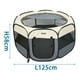 thumbnail image 1 of Parque Para Mascotas Octagonal Pegable Portatil 125x125x58cm, 1 of 2