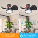 thumbnail image 5 of Ventilador de techo ocioc 22" silencioso con luz LED y control remoto, 5 of 7