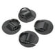thumbnail image 2 of 4x Parche De Anillos En D, Accesorios De Cubierta De PVC, Hebillas De Cordón Para Barco, Tabla De Surf, Negro, 2 of 3