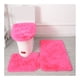 thumbnail image 1 of Set Alfombra Baño Fucsia Antideslizante, 1 of 2