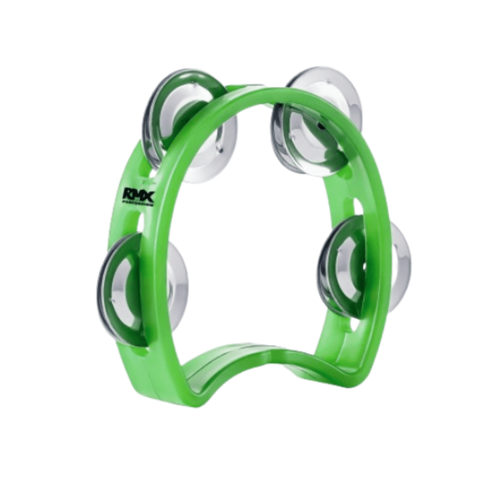 Rmx - Mini Pandero Media Luna Verde Niños- Pa-g3e4