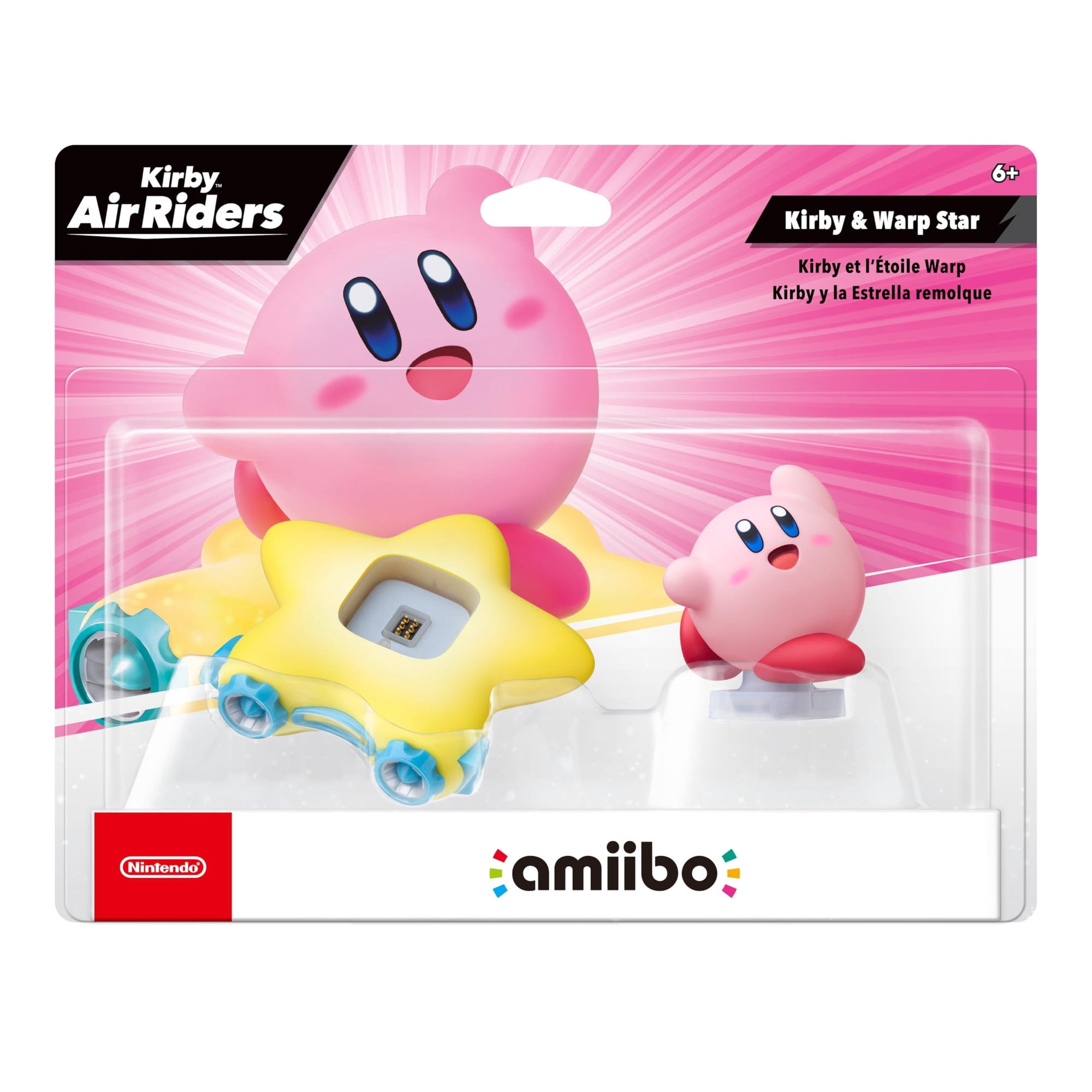 Nintendo - Amiibo - Kirby Y Warp Star - Serie Kirby Air Riders