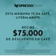 thumbnail image 2 of Cafetera Nespresso Vertuo pop verde agua con espumador de leche, 2 of 10