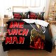 thumbnail image 1 of One Punch Man Bedding Set Duvet Cover Comforter Pillowcase Boys Girls Adults Bedroom Bed Sheets, 1 of 5