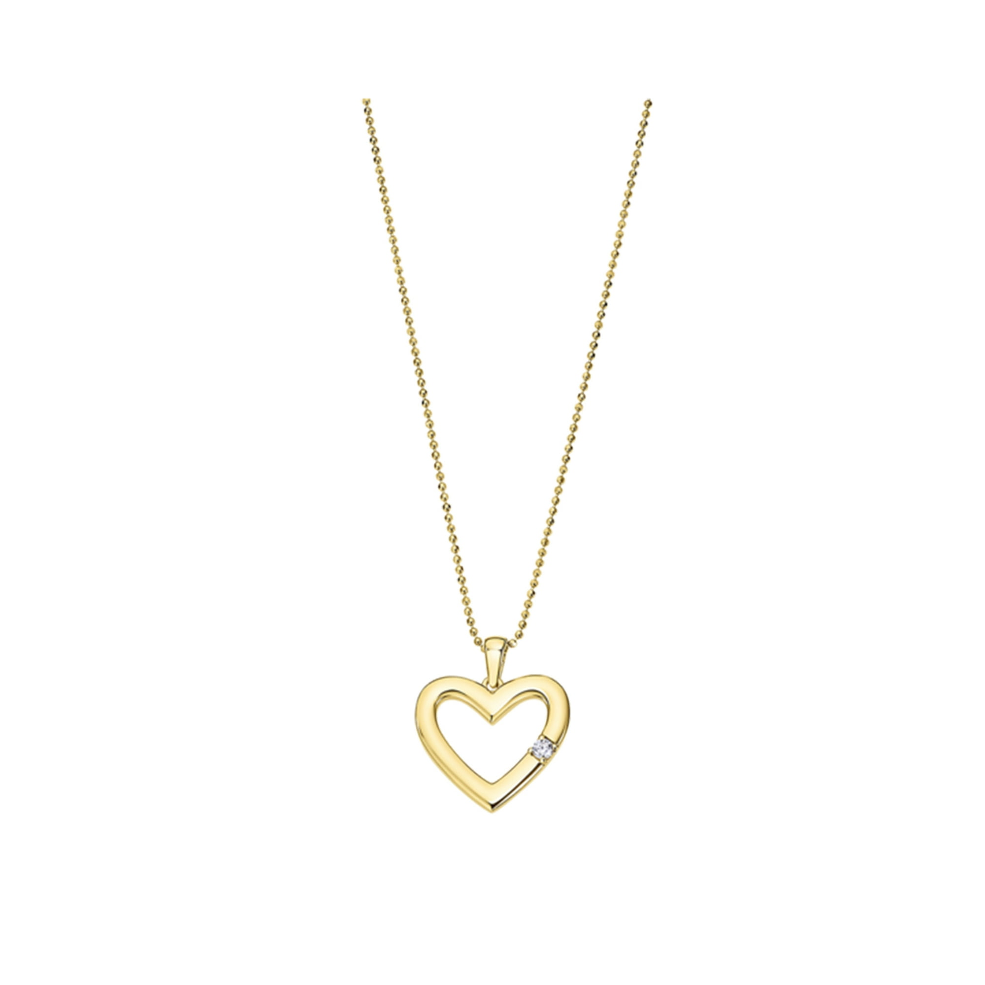 Orecchini a Cuore Lotus Silver LP3217-4/1 - Idea Regalo Romantica