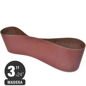 Sia - Banda Lija Madera 3 X 24 #50- (Granel) - Wood 2920