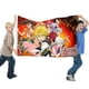 thumbnail image 2 of Los Siete Pecados Capitales Bandera impresa con temática, regalo perfecto para fanáticos, amigos y familiares, y adecuada para actividades al aire libre e interiores, decoraciones de fiesta. 60*90CM, 2 of 6