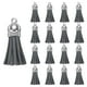 thumbnail image 1 of Borlas Uxcell Cuero Gris Oscuro 200 Piezas, 1 of 3