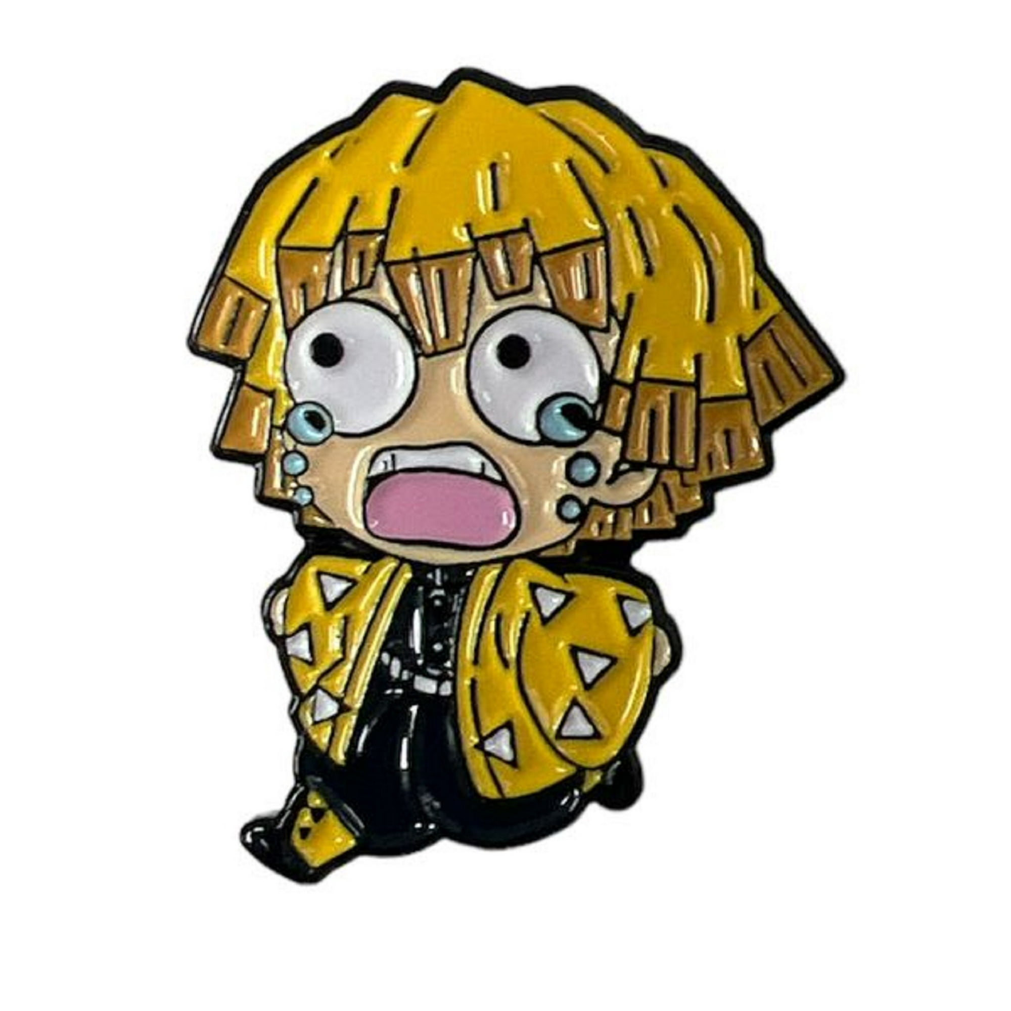 Genérico - Pins Demon Slayer Broche Metálico 3cm Zenitsu