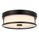 thumbnail image 1 of Luminaria Living District Kolson LED de 30 cm, montaje empotrado, color negro, 1 of 8