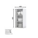 thumbnail image 3 of Mueble Cocina Aéreo 1 Puerta Americana Blanco Home Mobili, 3 of 3