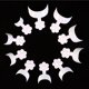 thumbnail image 2 of 500 uñas postizas cortas blancas, acrílicas francesas, para decorar uñas en casa, 10 tamaños, forma de media luna…, 2 of 8
