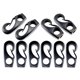 thumbnail image 5 of Gancho De Cuerda Elástica De Nailon Para Kayak, Color Negro, 10 Uds., Para Cuerdas De Choque, 5 of 5