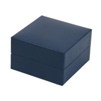 Magideal - Caja De Almacenamiento Para Un Solo Reloj Con Almohada De Espuma Suave, Portátil, Regalo De Cumpleaños, Simple Para Hombres Y Mujeres, Caja De Joyería Azul Oscuro