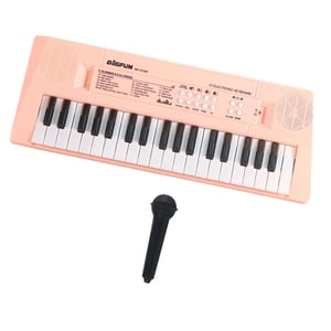 Magideal - Teclado Piano Para Niños Digital Para Fiestas Espectáculos Musicales Portátiles Regalos De Cumpleaños Instrumento De Juguete Teclado Electrónico Niñas Rosa