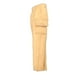 thumbnail image 2 of Pantalones Informales A Escala 1/12, Ropa De Muñeca Hecha A Mano Para Figuras En Miniatura De Muñeca De 6 ", Cuerpo Marrón, 2 of 3