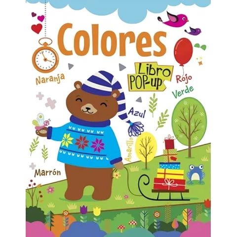 Latinbook - Libro Pop Up Colores - Equipo Editorial