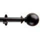 thumbnail image 1 of Set de Barra Simple Negro Bola 180 cm Metal, 1 of 3