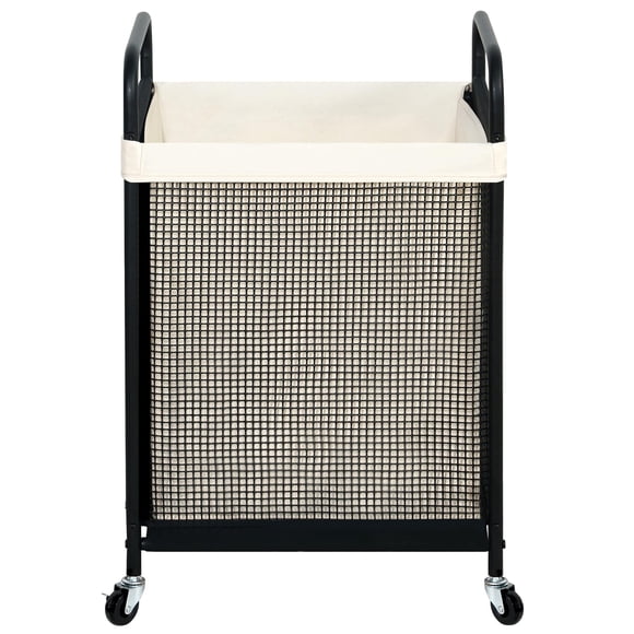 Carrito clasificador rodante Laundry Hamper STO STO de 90 L con bolsa interior